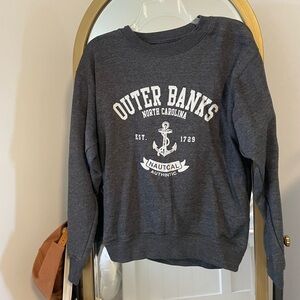 Pacific and Co Outer Banks Crewneck, size Small